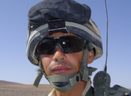 Photo of Rich Jones in Army uniform